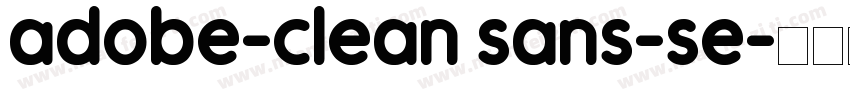 adobe-clean sans-se字体转换
